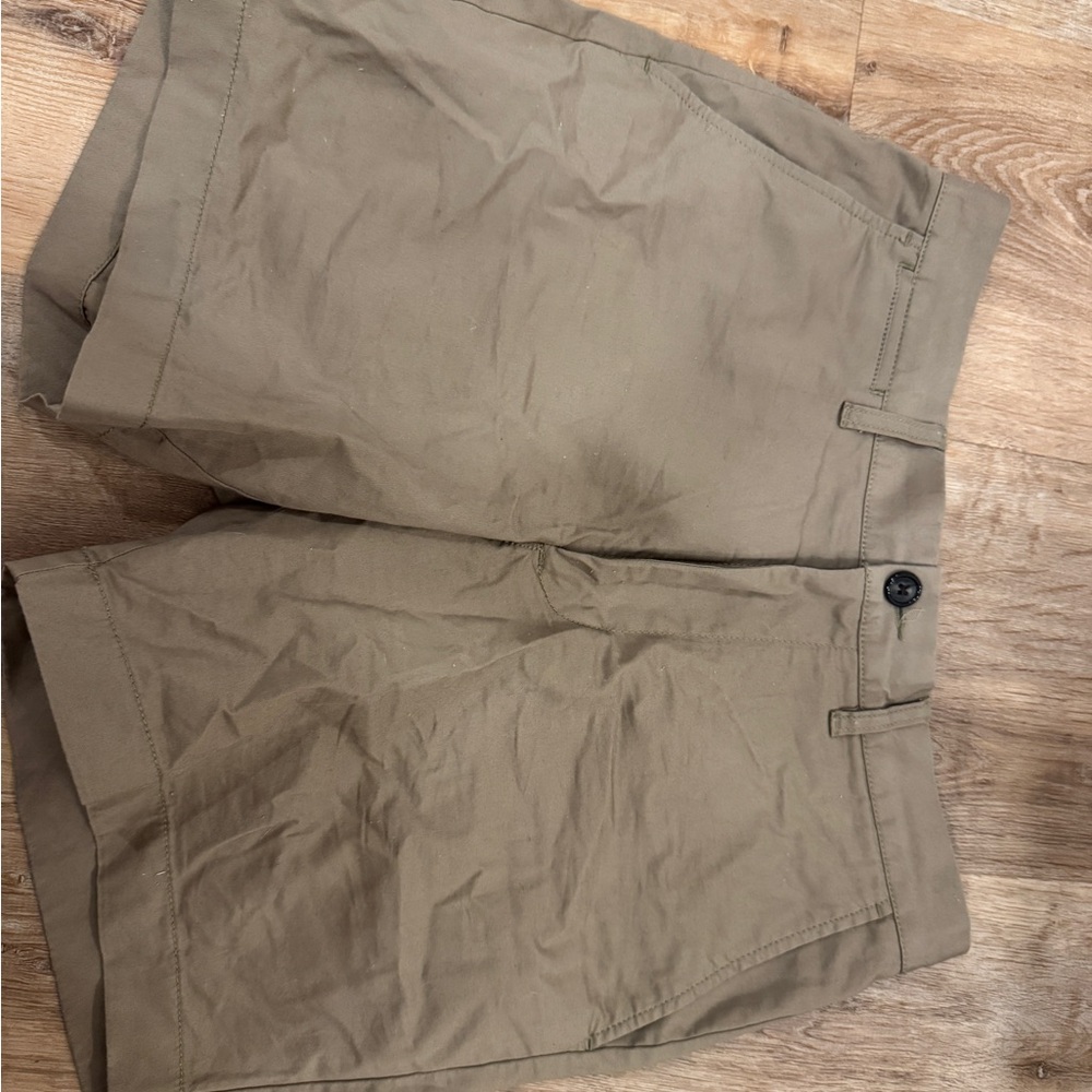 J. Crew Tan Chino Shorts Lightweight Cotton